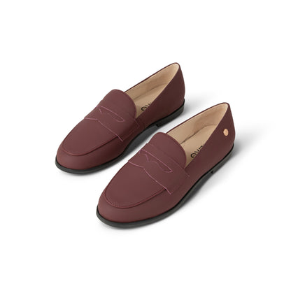 Burgundy Penny Loafer