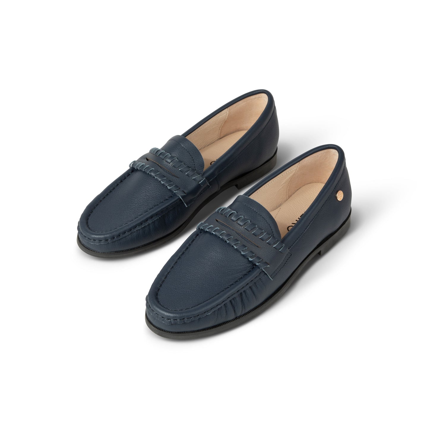 Navy Loafer